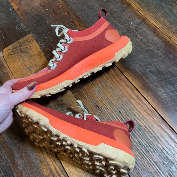 Allbirds Men’s Trail Runners SWT Rust Orange Low Sneakers Size 10.5 – Sold Out - Picture 8 of 10